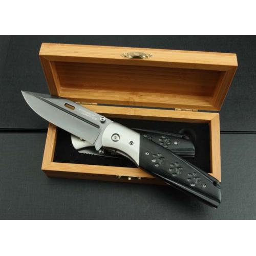 Mick D2 Steel Tactical Folding Knife