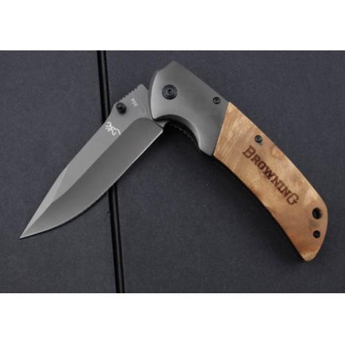 Browning 354 Shadow Wood Quick-Open Folding Knife