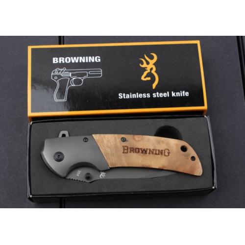 Browning 354 Shadow Wood Quick-Open Folding Knife