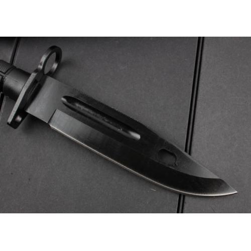 Replica M9 Bayonet with Detachable Black Full Blade