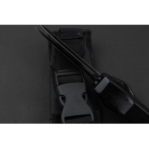 New Edition - Black Dual-Action Butterfly Knife