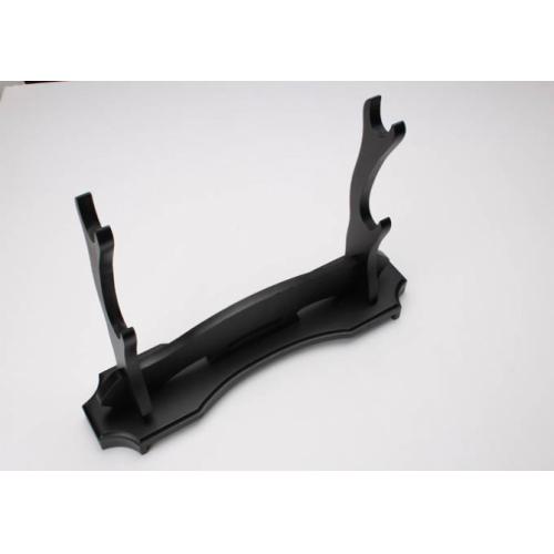 Two-Tier Solid Wood Sword Display Stand