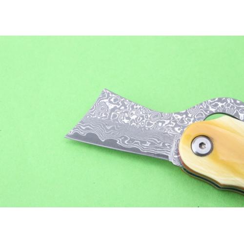 Thomas Damascus Little Bull Folding Knife