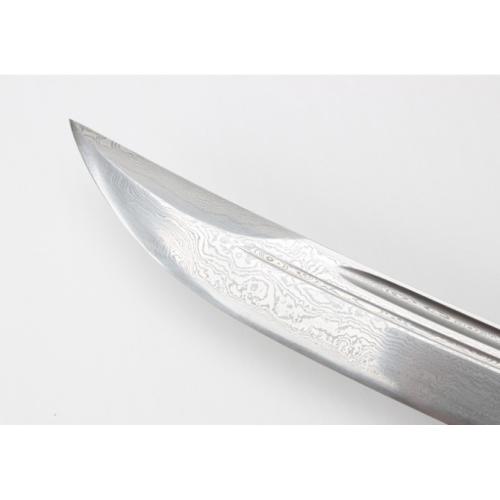 12-Inch Steel Saber with Qing Dynasty Pattern