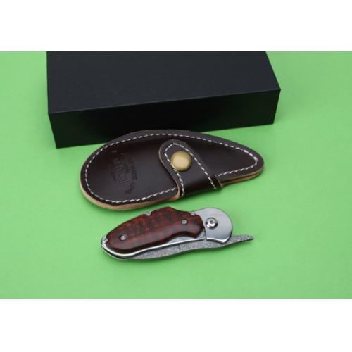 Damascus MOKI Higo Hunting Folding Knife