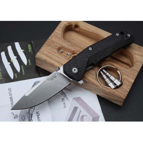 Premium Steel Lion Titanium Folding Knife