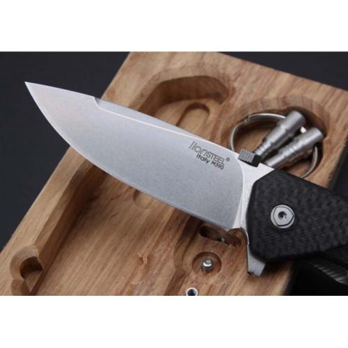 Premium Steel Lion Titanium Folding Knife