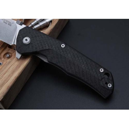Premium Steel Lion Titanium Folding Knife