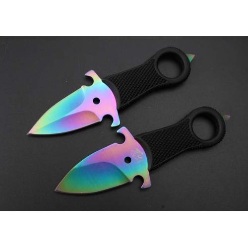 War Wolf Dual-Blade Neck Knife