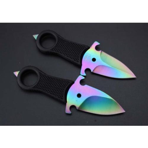 War Wolf Dual-Blade Neck Knife