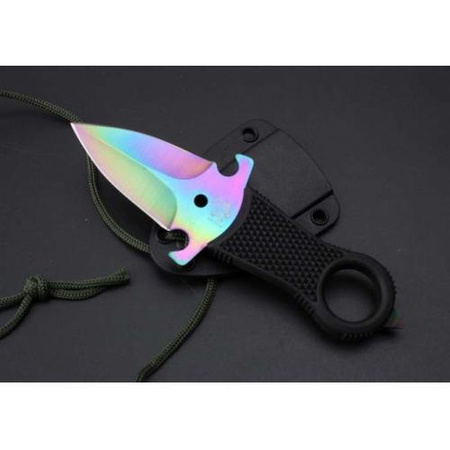 War Wolf Dual-Blade Neck Knife