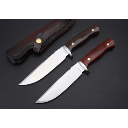 Little Bowie - Handcrafted Sheath with Python II/D2 Steel