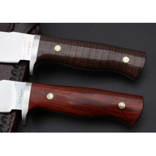Little Bowie - Handcrafted Sheath with Python II/D2 Steel