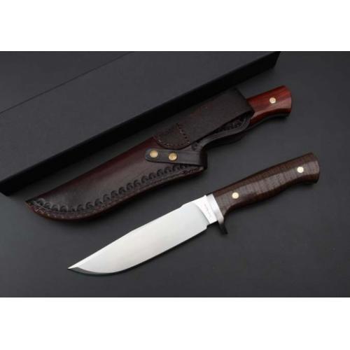 Little Bowie - Handcrafted Sheath with Python II/D2 Steel