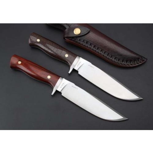 Little Bowie - Handcrafted Sheath with Python II/D2 Steel