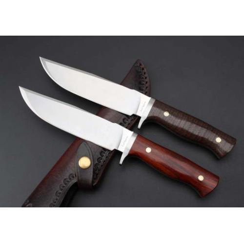 Little Bowie - Handcrafted Sheath with Python II/D2 Steel