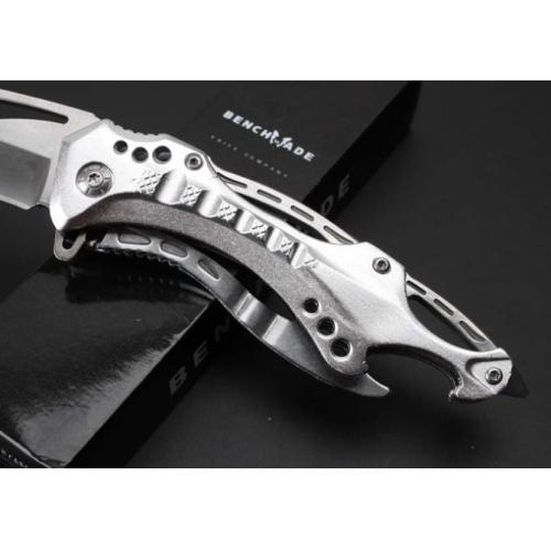 JL-077BK Quick-Open Folding Knife (Full Blade)