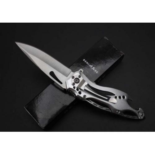 JL-077BK Quick-Open Folding Knife (Full Blade)
