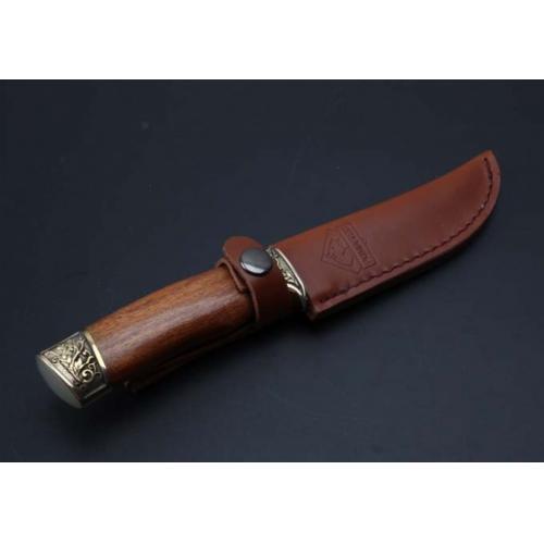 Damascus Bomber Hunting Knife