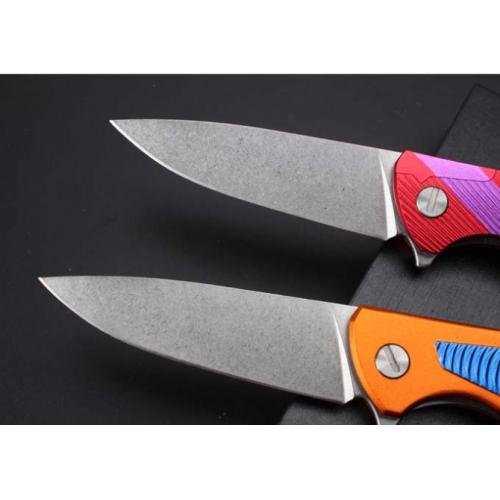 Bear Head 95 Aluminum Handle Folding Knife