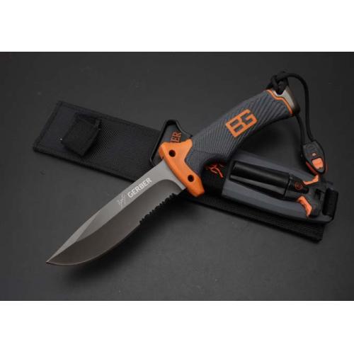 Gerber BG-1 Ultimate Survival Knife (Partially Serrated Blade)