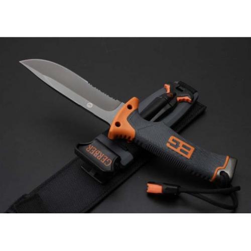 Gerber BG-1 Ultimate Survival Knife (Partially Serrated Blade)