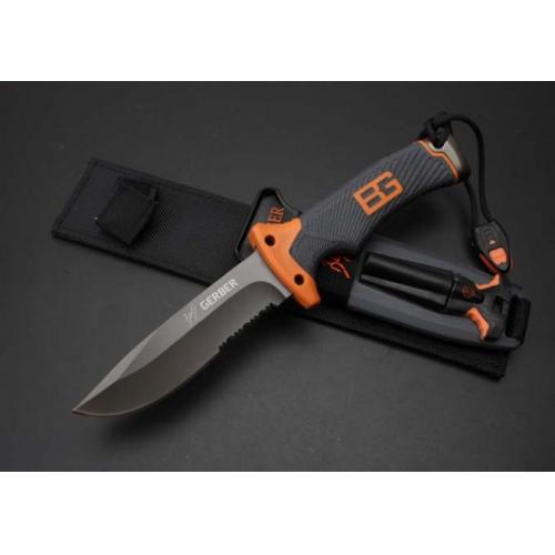 Gerber BG-1 Ultimate Survival Knife (Partially Serrated Blade)