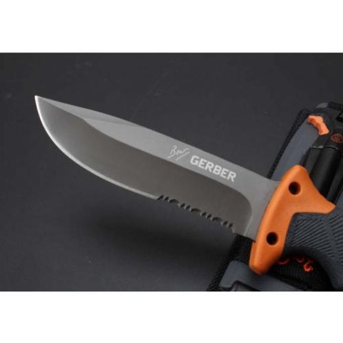 Gerber BG-1 Ultimate Survival Knife (Partially Serrated Blade)