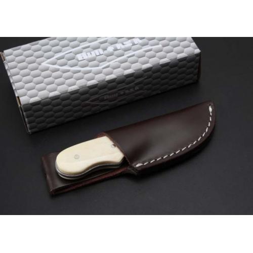 Beast Bone Handle - Damascus Mini Dagger
