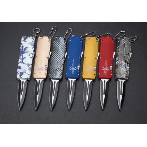 Microtech Mini Spring-Assisted Knife (Pull Tail-Out Front)