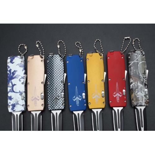 Microtech Mini Spring-Assisted Knife (Pull Tail-Out Front)