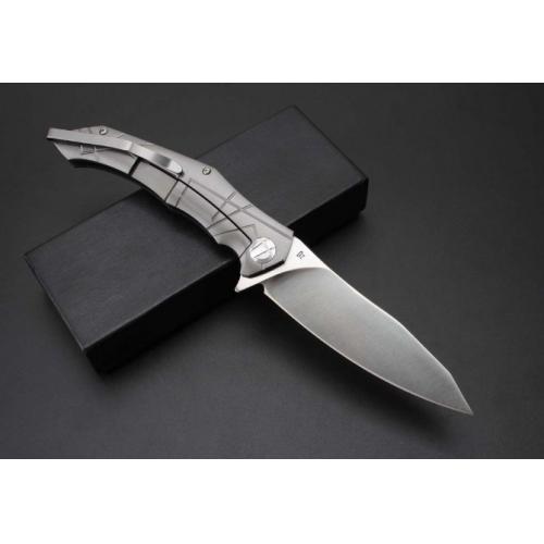 Asymmetric Bearing Quick-Open Folding Knife (D2 Steel)