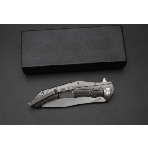 Asymmetric Bearing Quick-Open Folding Knife (D2 Steel)