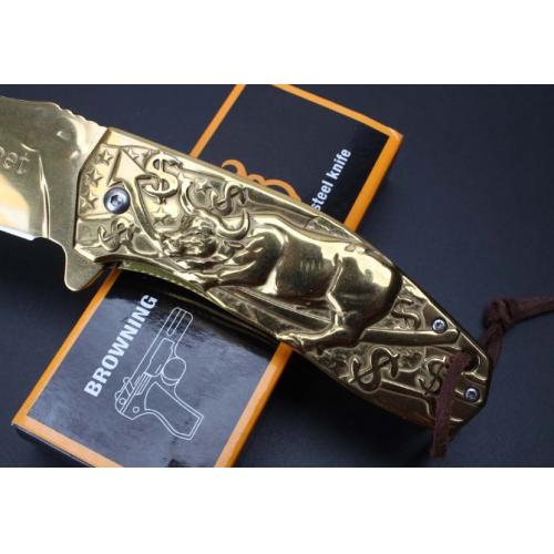 Wu Fu Jin Niu Quick-Open Folding Knife