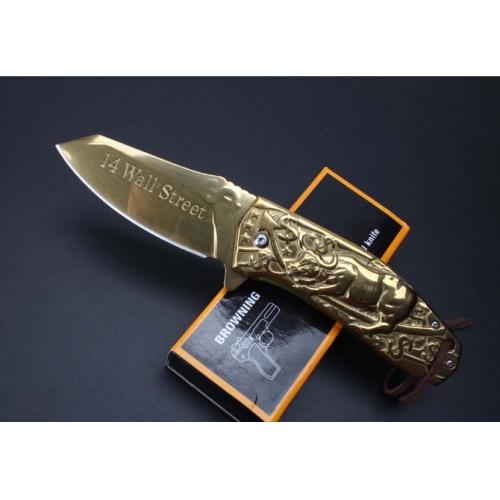 Wu Fu Jin Niu Quick-Open Folding Knife