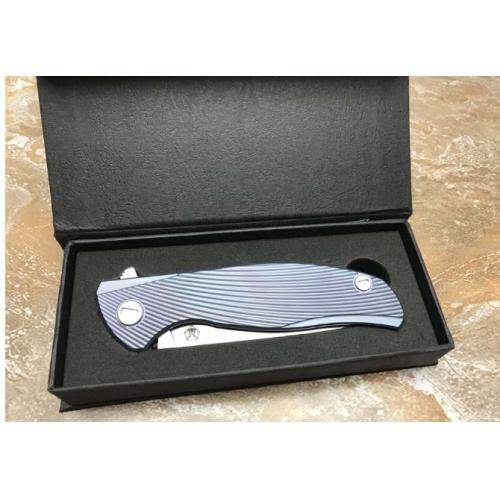 Icebreaker Titanium Handle Quick-Open Folding Knife (Bear Head Design)