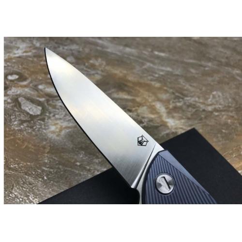 Icebreaker Titanium Handle Quick-Open Folding Knife (Bear Head Design)