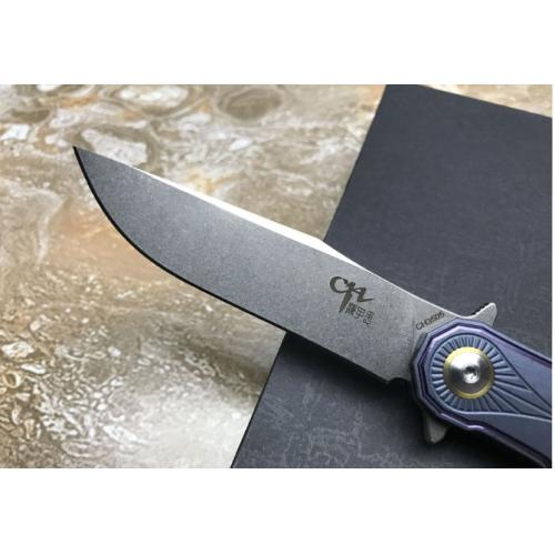 CH3505 Titanium S35VN Steel Folding Knife