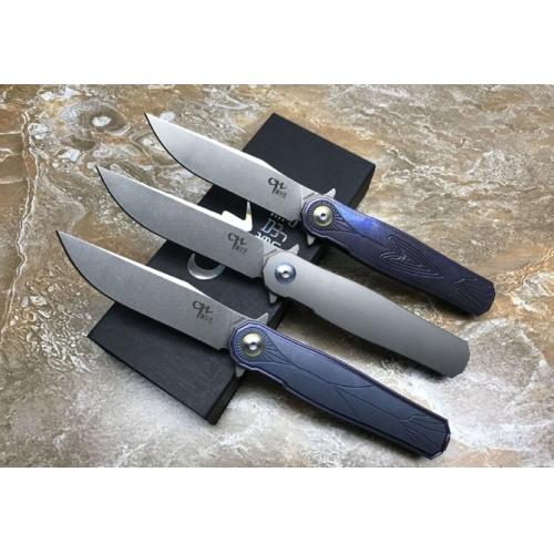CH3505 Titanium S35VN Steel Folding Knife