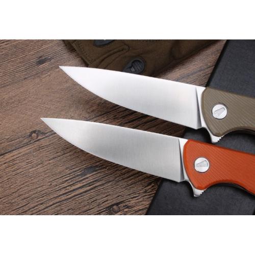 Bear Head Gen 2 Folding Knife (Steel Handle & G10)