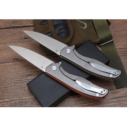Bear Head Gen 2 Folding Knife (Steel Handle & G10)