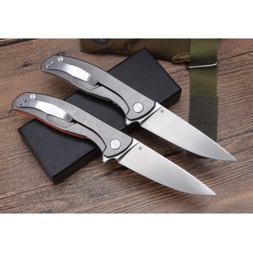 Bear Head Gen 2 Folding Knife (Steel Handle & G10)