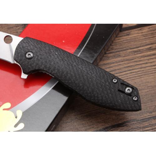 C195 Carbon Fiber Folding Knife