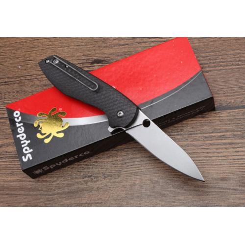 C195 Carbon Fiber Folding Knife