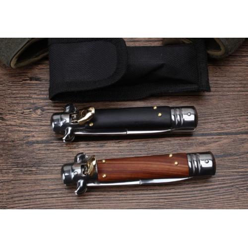 2017 9-Inch Italian AKC Classic Switchblade with Rosewood Handle
