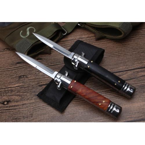 2017 9-Inch Italian AKC Classic Switchblade with Rosewood Handle