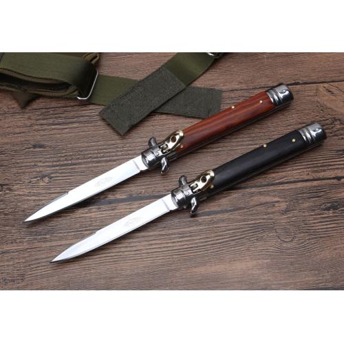 2017 11-Inch Italian AKC Classic Switchblade with Rosewood Handle