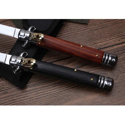 2017 11-Inch Italian AKC Classic Switchblade with Rosewood Handle