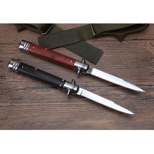 2017 11-Inch Italian AKC Classic Switchblade with Rosewood Handle