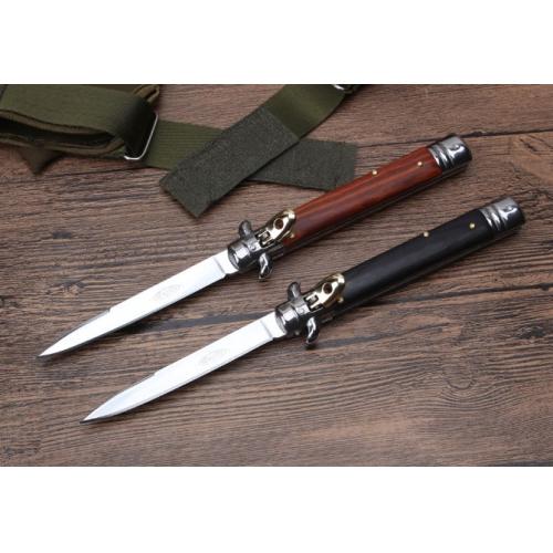 2017 11-Inch Italian AKC Classic Switchblade with Rosewood Handle